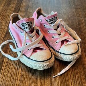 Converse Kids Sneakers in Pink and White